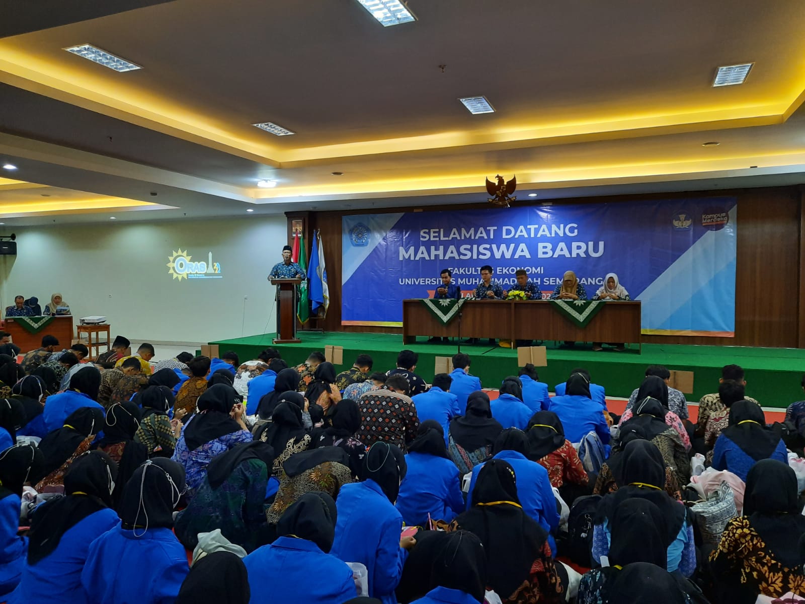 PENYAMBUTAN MAHASISWA BARU FAKULTAS EKONOMI GELAR MASTA MASA TAARUF