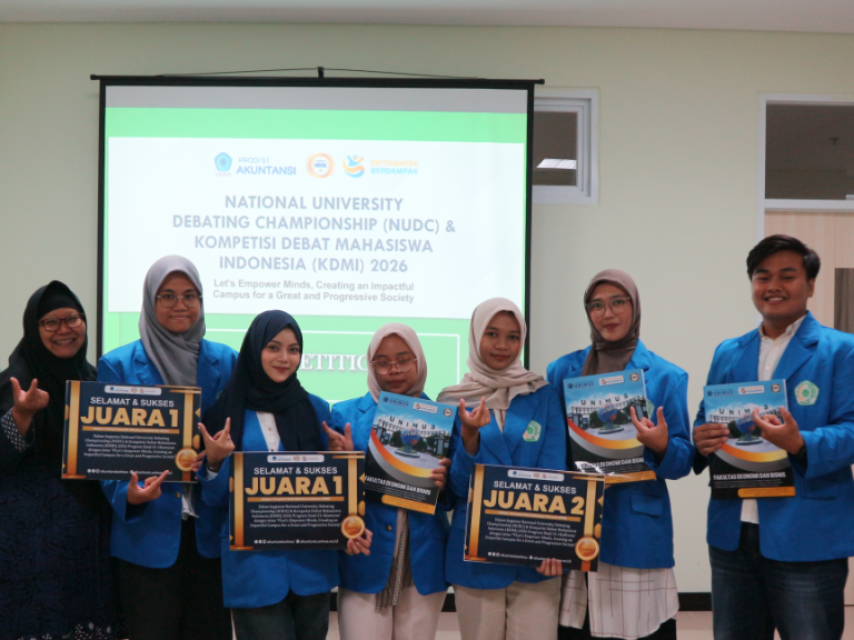Asah Nalar Kritis Mahasiswa, Prodi Akuntansi Gelar Seleksi Debat KDMI–NUDC